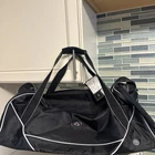 Fj Footjoy Golf Locker Duffle Bag Gym Black Shoe Pocket Sport 10.5X10X23 New. Price: $20.00.