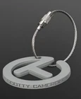 Scotty Cameron Gray Circle Key Fob New. Price: $32.99.
