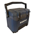 Igloo Bmx 25 Quart Cooler Heavy Duty Ice Chest Blue Grey Excellent Used. Price: $84.99.
