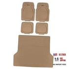 Flextough Tortoise Rubber Floor Mats With Trunk Cargo Liner, Beige New. Price: $97.46.