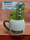 Brookstone Golf Mug Gift Set - Great For Fathers Day Open Box New. Price: $10.00.