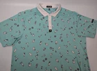 Bad Birdie Golf Polo Size 2XL 5PM Somewhere Martini All Over Print Short Sleeve Pre-owned. Price: $27.99.