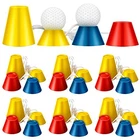Gejoy 24 Pieces Rubber Winter Golf Tees Red, Yellow ,blue New. Price: $22.67.