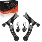 A-premium Set Of 4, Front Lower Control Arm, Ball Joint, Black New. Price: $131.63.