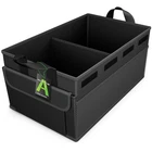Autoptim Car Trunk Organizer - 50L Collapsible Small, Black New. Price: $16.14.