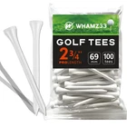 Professional Wooden Golf Tees 2 3/4 Inch Pack 100 White New. Price: $14.44.
