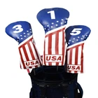Hauni 3PCS Golf Club Pu Leather For Drivers Fairway New. Price: $47.81.