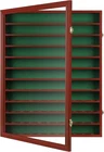 Golf Ball Display Case 110 Cherry & Green Pga Clubhouse Wall Cabinet Lock Holder New. Price: $204.86.
