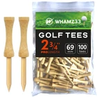 Durable Bamboo Golf Tees 100 Pack 21/8", 23/4", 31/4" Options New. Price: $14.73.