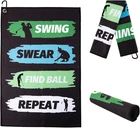 Towel,printed Towels For Bags With Clip,golf Accessories Funny New. Price: $17.99.