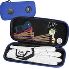Finger Ten Golf Glove Holder Case Premium Organizer Box With One Size, Blue New. Price: $25.99.