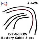 Awg Ezgo Rxv Golf Cart 48V Gauge Battery Cable Wiring Set 5PCS Made Usa New. Price: $41.24.