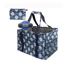 Lucazzi Extra Large Utility Tote Bag - Wire Frame Durable New. Price: $52.43.
