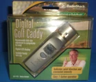 Radio Shack Digital Golf Caddy 63-1118 New In Package. Price: $12.99.