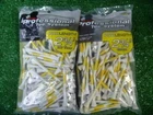 Pride Golf System Pro Length Plus 2 3 4 White Tees And Bags Set New. Price: $27.89.