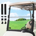 Panglong Ezgo Rxv Golf Cart Windshield Clear, Foldable, No Drilling, 38.09"W ... New. Price: $140.40.