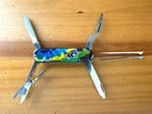 Victorinox Swiss Army Knife Rambler 58MM Tie-dye W/7 Tools Excellent Used. Price: $27.49.