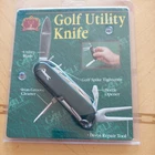 Golf Utility Knife 77003 Clubhouse Collection Multi-purpose Tool New. Price: $9.00.