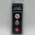 Houston Cougars Team Effort Ncaa Hat Clip And Ball Markers - New In Package X1. Price: $16.99.