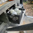 Golf Cart Cup Holder Storage Basket Milk Crate Organizer Ball New. Price: $19.95.