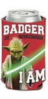 Wisconsin Badgers Ncaa Can Holder Cooler Bottle Sleeve Star Wars Team Yoda New. Price: $6.99.