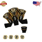 Nhl Boston Bruins Golf Headcovers 1 3 X Driver Fairway Rescue Velour Lined New. Price: $101.69.