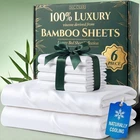 Decolure 100% Organic Viscose Derived From Bamboo Sheets King Size 6PCS - Ultra New. Price: $126.49.