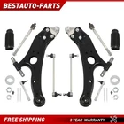 Front Lower Control Arms Sway Bars Tie Rods W/ Boots For 2011-2020 Toyota Sienna New. Price: $93.71.
