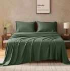 Nwt Gokotta 4 Pc Sage Green Sheet Set Breathable Silky Soft, King Size, 16 Deep New. Price: $85.00.