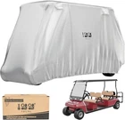 Waterproof Golf Cart Cover For Yamaha Ezgo Club 6 PASSENGER(4+2),SILVER New. Price: $54.99.