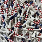 Pride Golf Tees Stars & Stripes 3-1/4IN Plastic 100 Count Made Usa New. Price: $33.99.