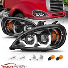 2005-2020 For Black Projector Led Bar Style Headlight Pair Freightliner Columbia New. Price: $350.59.