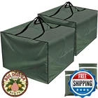 Patelai Pcs 105 Gallon Cushion Cover Storage Bag 32 X 24'' Outdoor Waterp New. Price: $56.94.