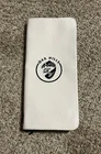 Winston Collection Golf Glove Stash Book Zip Pouch Leather White / Oak Hills Used. Price: $79.99.