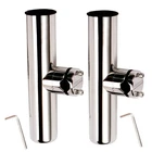 2PCS Stainless Tournament Style Clamp On Fishing Rod Holder For Rails 7/8" To... New. Price: $50.73.