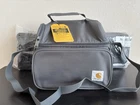 Carhartt Fully Insulated 12 Can Two Compartment Lunch Cooler Gray New With Tags. Price: $22.49.