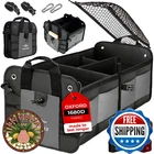 Durablez Compact Car Trunk Organizer 2-SECTION Grocery, Tools, Cleaning Suppli New. Price: $100.37.