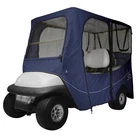 Classic Accessories Fairway Long Roof 4-PERSON Deluxe Golf Cart Enclosure Navy New. Price: $296.93.