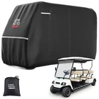 Waterproof Golf Cart Cover 600D Heavy Duty Seater Black Kemimoto Universal New. Price: $179.99.