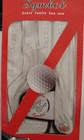 Men Simple Symbol Leather Golf Gloves 2-PACK Right Hand Size Small New. Price: $6.99.