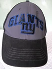 New York Giants Nfl Team Apparel Ball Cap Hat Embroidered Black Hook & Loop Used. Price: $9.97.