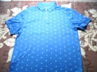 Large Pga Tour Brand Clubs Golfing Blue Polo Shirt Pre-owned. Price: $10.99.