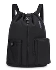 Drawstring Backpack Sports Gym Bag With Shoes Compartment, Water-resistant St... New. Price: $25.96.