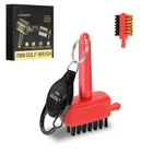 Joooones Golf Brush With Nylon/brass Bristles And Retractable Mini, Red New. Price: $26.99.