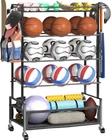 Garage Sports Equipment Organizer-large 5 Layer Storage, Basketball Stand H New. Price: $161.49.