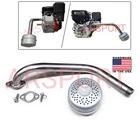 Exhaust Pipe Muffler Compatible For Predator Max 459, Ezgo Txt Golf Cart Etc New. Price: $64.50.