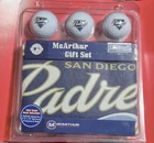 Mlb Authentic San Diego Padres Mcarthur Golf Gift Set Towel & 3 Balls New. Price: $24.99.