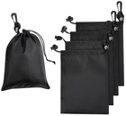 Palterwear Drawstring Bag With Clip (6 X 8 Inch, 5-PACK, Black) Nylon Cinch A... New. Price: $23.66.