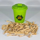 Trash Talk Golf Tees Pack Of 50 Bamboo 2 3/4" Each Pri... New. Price: $23.72.