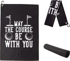 Towel,printed Towels For Bags With Clip,golf Accessories Funny New. Price: $14.12.